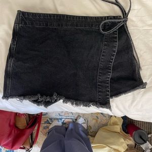 Free People wrap skort
